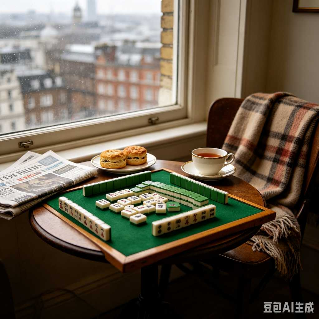 uniform color mahjong set print